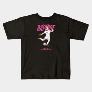 Megan Rapinoe #15 Seattle Women Football Kids T-Shirt